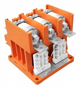Контактор вакуумный КВТ 1,14 - 2,5/250, 230В, In=5 /0,5A, 4+4