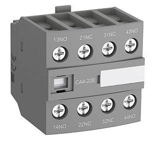Блок контактный дополнительный CA4-22M (2НО+2НЗ) для контакторов AF09…AF38