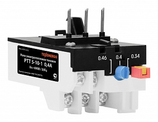 Реле эл. тепловое токовое РТТ 5-10 -1     0,4А   (0.34А-0.46А)