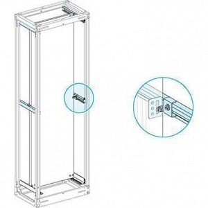 2 СКОЛЬЗЯЩИЕ РЕЙКИ + СКОБЫ Schneider Electric