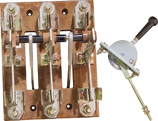 Переключатель ППЦ-32 250А перекл., центр. с выносом на передн. панель